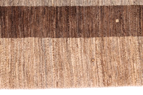 Gabbeh Grey Hand Knotted 42 X 57  Area Rug 254-29971 Image 3