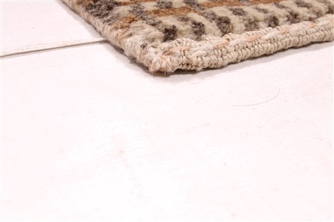 Gabbeh Beige Hand Knotted 311 X 64 Area Rug 254-29972 Image 4