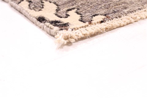 Modern Beige Hand Knotted 40 X 62 Area Rug 254-29973 Image 4