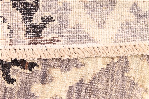 Modern Beige Hand Knotted 40 X 62 Area Rug 254-29973 Image 5