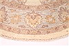 Pishavar Beige Oval Hand Knotted 41 X 61  Area Rug 254-29974 Thumb 2