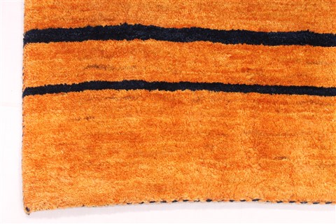 Gabbeh Blue Hand Knotted 40 X 60 Area Rug 254-29975 Image 2