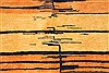 Gabbeh Blue Hand Knotted 40 X 60 Area Rug 254-29975 Thumb 3