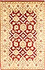 Pishavar Beige Hand Knotted 40 X 61  Area Rug 254-29977 Thumb 0