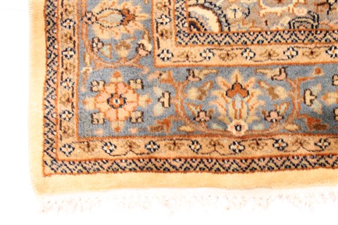 Malayer Beige Hand Knotted 40 X 60  Area Rug 254-29978 Image 1