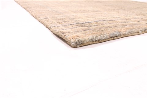 Gabbeh Beige Hand Knotted 42 X 60 Area Rug 254-29979 Image 5