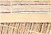 Gabbeh Beige Hand Knotted 42 X 60 Area Rug 254-29979 Thumb 6