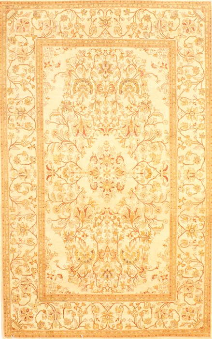 Haji Jalili Beige Hand Knotted 41 X 64 Area Rug 254-29980 Image 0