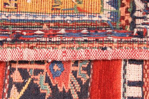 Gabbeh Blue Hand Knotted 310 X 58 Area Rug 254-29983 Image 5