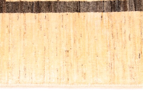 Modern Brown Hand Knotted 310 X 56 Area Rug 254-29984 Image 4