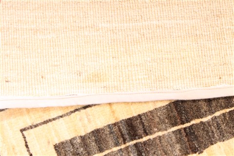 Modern Brown Hand Knotted 310 X 56 Area Rug 254-29984 Image 5