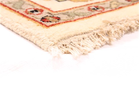 Pishavar Beige Hand Knotted 51 X 610 Area Rug 254-29986 Image 5