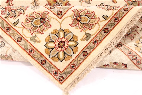 Pishavar Beige Hand Knotted 51 X 610 Area Rug 254-29986 Image 8