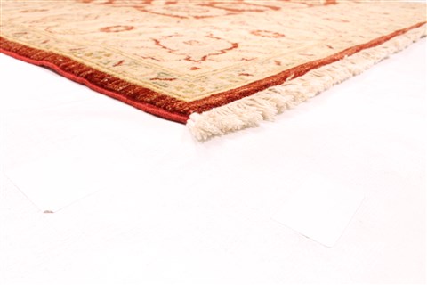 Pishavar Red Hand Knotted 52 X 611 Area Rug 254-29989 Image 4