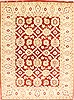 Pishavar Red Hand Knotted 52 X 611 Area Rug 254-29989 Thumb 0