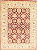 Pishavar Red Hand Knotted 52 X 611  Area Rug 254-29989 Thumb 0