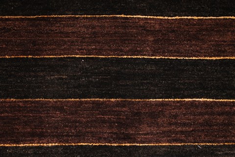 Gabbeh Black Hand Knotted 48 X 65 Area Rug 254-29990 Image 2
