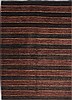 Gabbeh Black Hand Knotted 48 X 65  Area Rug 254-29990 Thumb 0