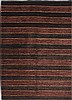 Gabbeh Black Hand Knotted 48 X 65 Area Rug 254-29990 Thumb 0