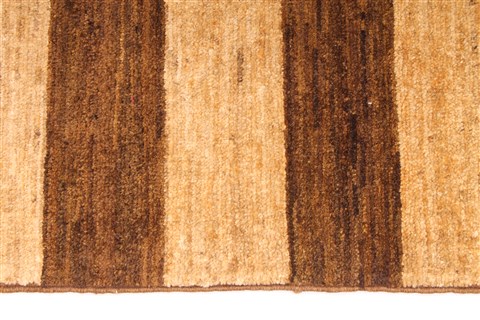 Gabbeh Brown Hand Knotted 48 X 67 Area Rug 254-29991 Image 3