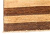 Gabbeh Brown Hand Knotted 48 X 67  Area Rug 254-29991 Thumb 1
