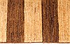 Gabbeh Brown Hand Knotted 48 X 67 Area Rug 254-29991 Thumb 3