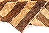 Gabbeh Brown Hand Knotted 48 X 67 Area Rug 254-29991 Thumb 7