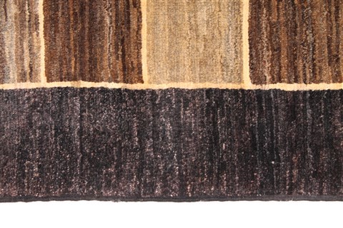 Gabbeh Beige Hand Knotted 411 X 70 Area Rug 254-29992 Image 3
