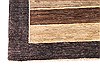 Gabbeh Beige Hand Knotted 411 X 70 Area Rug 254-29992 Thumb 1