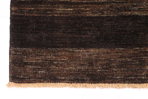 Gabbeh Black Hand Knotted 410 X 62 Area Rug 254-29993 Image 1