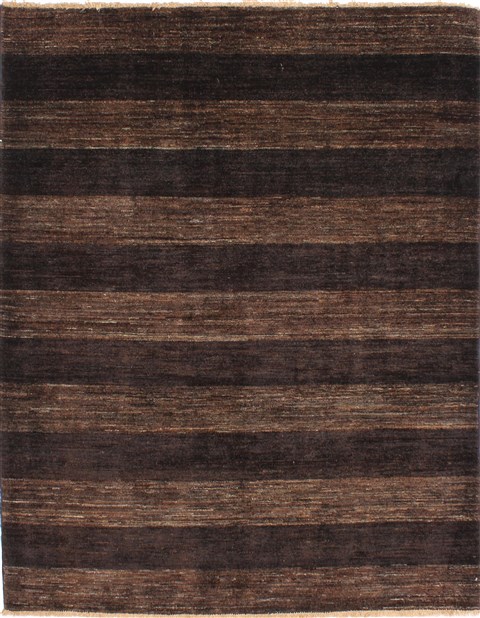 Gabbeh Black Hand Knotted 410 X 62 Area Rug 254-29993 Image 0