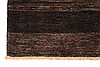 Gabbeh Black Hand Knotted 410 X 62 Area Rug 254-29993 Thumb 1
