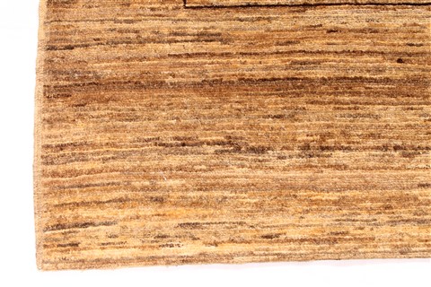 Gabbeh Beige Hand Knotted 50 X 69 Area Rug 254-29995 Image 1