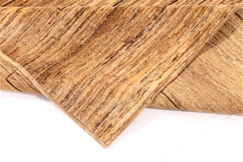 Gabbeh Beige Hand Knotted 50 X 69 Area Rug 254-29995 Image 7
