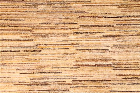 Modern Beige Hand Knotted 50 X 65 Area Rug 254-29997 Image 2