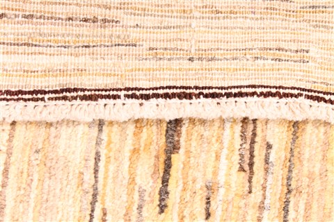 Modern Beige Hand Knotted 50 X 65 Area Rug 254-29997 Image 5