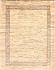 Modern Beige Hand Knotted 50 X 65 Area Rug 254-29997 Thumb 0
