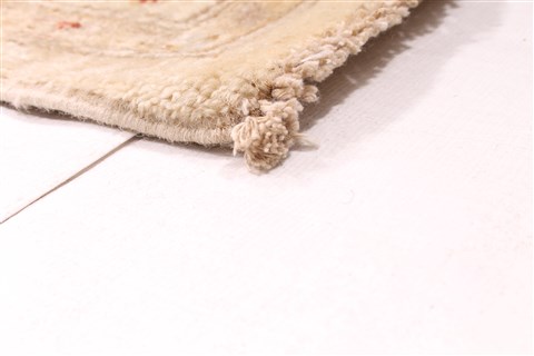 Ziegler Beige Runner Hand Knotted 37 X 178 Area Rug 254-30000 Image 3