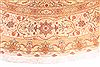 Tabriz Green Round Hand Knotted 910 X 910 Area Rug 254-30003 Thumb 1