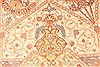 Tabriz Green Round Hand Knotted 910 X 910 Area Rug 254-30003 Thumb 3