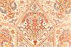 Tabriz Green Round Hand Knotted 910 X 910 Area Rug 254-30003 Thumb 5