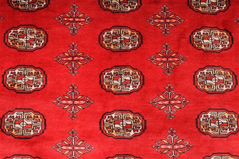 Bokhara Beige Hand Knotted 90 X 122 Area Rug 254-30006 Image 2
