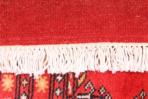 Bokhara Beige Hand Knotted 90 X 122 Area Rug 254-30006 Image 5