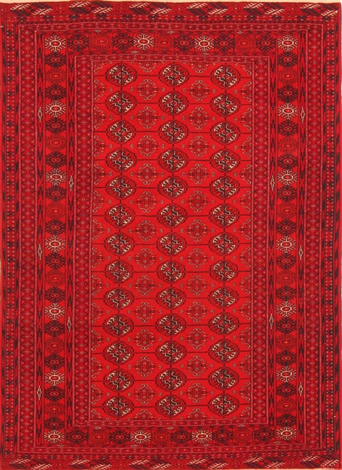 Bokhara Red Hand Knotted 42 X 510 Area Rug 253-30007 Image 0