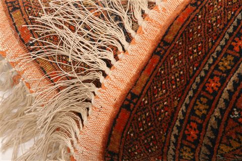 Kunduz Orange Hand Knotted 40 X 66 Area Rug 253-30010 Image 2