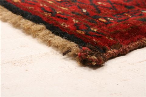 Turkman Red Hand Knotted 26 X 54 Area Rug 253-30011 Image 5