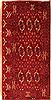 Turkman Red Hand Knotted 26 X 54  Area Rug 253-30011 Thumb 0