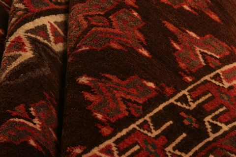 Kunduz Red Hand Knotted 310 X 49 Area Rug 253-30012 Image 2