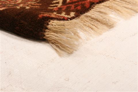 Kunduz Red Hand Knotted 310 X 49 Area Rug 253-30012 Image 6