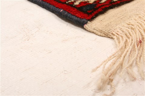 Bokhara Red Hand Knotted 37 X 65 Area Rug 100-30016 Image 6
